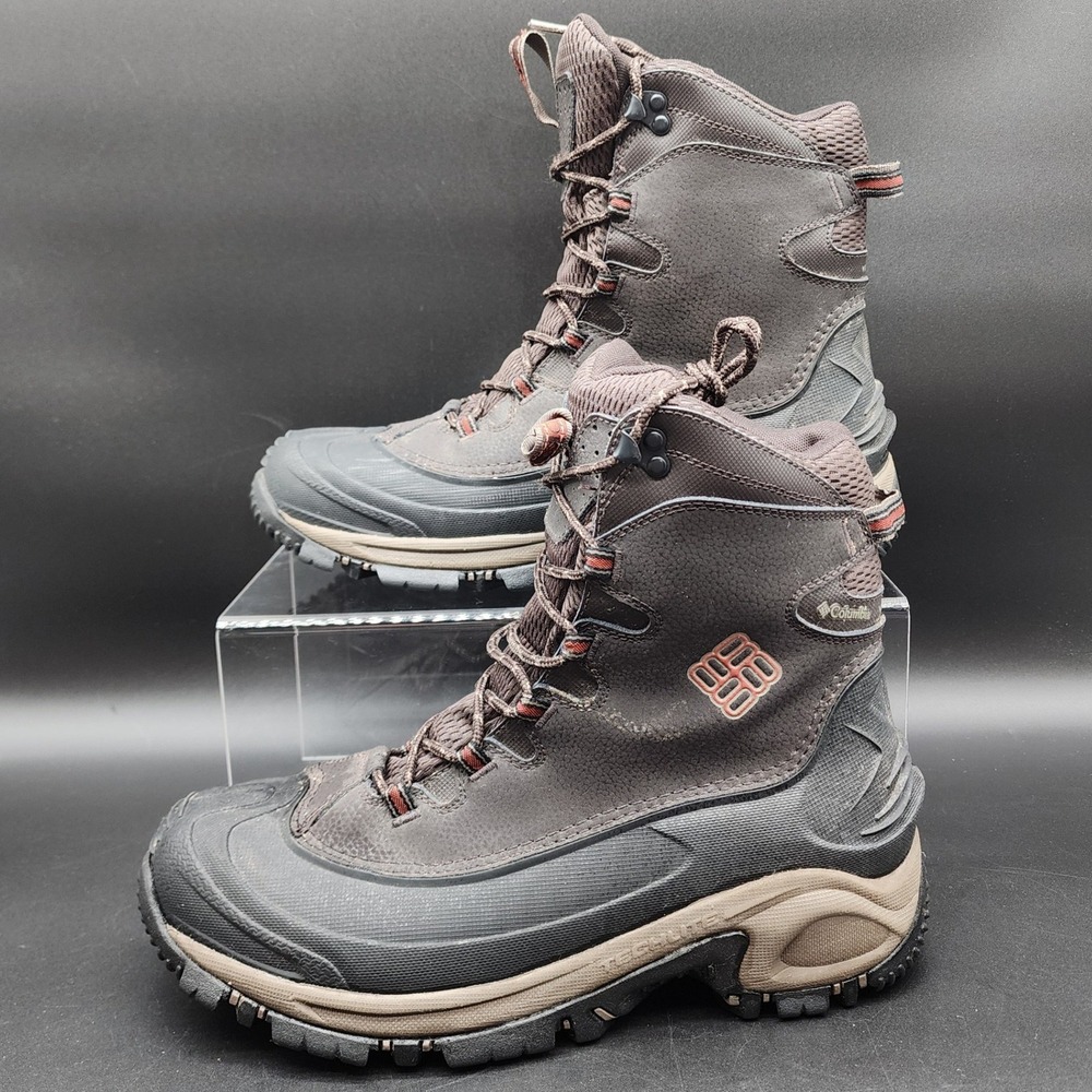 Columbia 10.5 Brown Bugaboot Plus II Omni-Heat Winter Hiking Boots Men